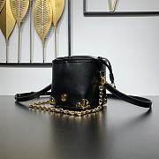 Fortok Louis Vuitton Bag Accessory Noé Purse LV Black 11.5 x 11.5 x 11.5cm - 3