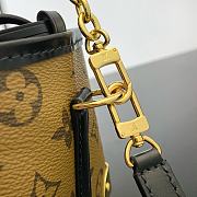 Fortok Louis Vuitton Bag Accessory Noé Purse LV Brown 11.5 x 11.5 x 11.5cm - 3