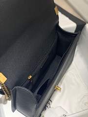 Fortok Chanel Boy Bag Large Caviar Black 17.5 x 28 x 7.5cm - 5