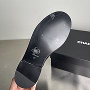 Fortok Chanel Suede Boots Chain Black - 6