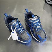 Fortok Off-White Sneakers Black/Blue Be Right Back - 3