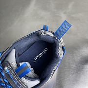 Fortok Off-White Sneakers Black/Blue Be Right Back - 2