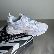Fortok Off-White Sneakers White Blue Be Right Back - 2