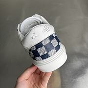 Fortok Louis Vuitton Sneaker Blue/White Trainer - 4