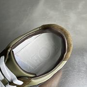 Fortok Loewe Ballet Runner 2.0 in nylon and calfskin Green  - 5