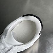Fortok Loewe Ballet Runner 2.0 in nylon and calfskin White and Black - 6