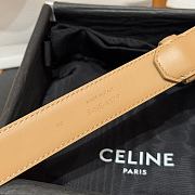 Fortok Celine belt Beige 2.5cm - 3