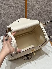 Fortok Hermes Lindy 26 Nata Clemence Leather Gold Hardware 26*18*12cm - 6
