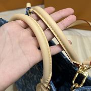 Fortok Louis Vuitton OnTheGo PM Denim M14633 25×11×19cm - 6