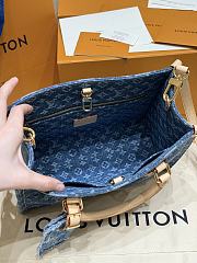 Fortok Louis Vuitton OnTheGo PM Denim M14633 25×11×19cm - 2