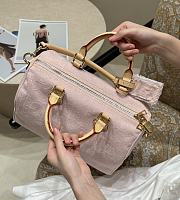 Fortok Louis Vuitton Speedy Soft 30 Pink Denim 21×17×30cm - 2