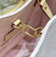 Fortok Louis Vuitton OnTheGo Pink Denim 32×26×15cm - 6