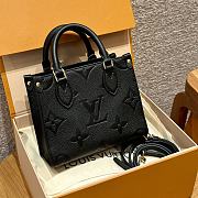Fortok Louis Vuitton OnTheGo Black 18x15x8.5cm - 1