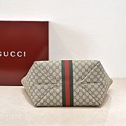 Fortok Gucci Ophidia GG Medium Tote Bag 31 × 28.5 × 20 cm - 6