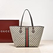 Fortok Gucci Ophidia GG Medium Tote Bag 31 × 28.5 × 20 cm - 3