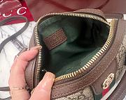 Fortok Gucci Ophidia Mini Boston Bag Brown 16 × 10 × 9 cm - 3