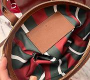 Fortok Gucci GG Emblem small top handle bag Brown 31 × 17 × 12 cm - 2