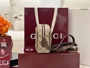 Fortok Gucci Ophidia small camera bag Brown 21 × 12.5 × 5 cm - 3