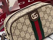 Fortok Gucci Ophidia small camera bag Brown 21 × 12.5 × 5 cm - 2