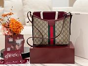 Fortok Gucci Ophidia small shoulder bag Rouge 23 × 21 × 12 cm - 6
