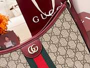Fortok Gucci Ophidia small shoulder bag Rouge 23 × 21 × 12 cm - 3