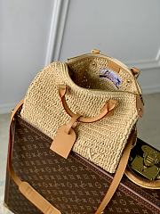 Fortok Louis Vuitton Speedy Raffia 22 x 19 x 34 cm - 4