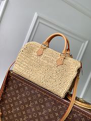 Fortok Louis Vuitton Speedy Raffia 22 x 19 x 34 cm - 2