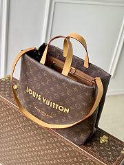 Fortok Louis Vuitton Shopper Tote Brown 32 x 16 x 40 cm - 6