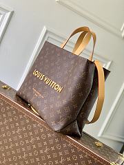 Fortok Louis Vuitton Shopper Tote Brown 32 x 16 x 40 cm - 4