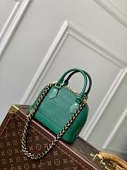 Fortok Louis Vuitton Alma Micro bag Green 15x19.5x10 cm - 4