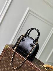 Fortok Louis Vuitton Alma Micro bag Black 15x19.5x10 cm - 5