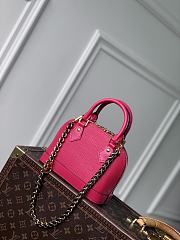 Fortok Louis Vuitton Alma Micro bag Hot Pink 15x19.5x10 cm - 5