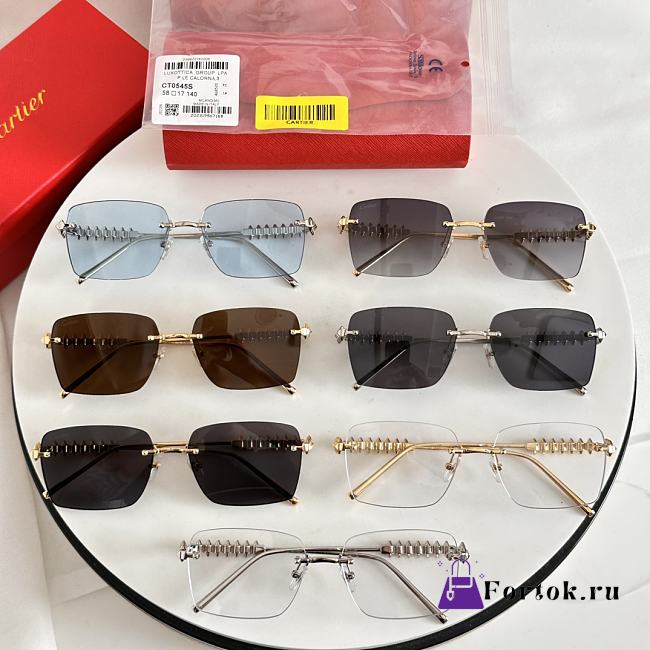 Fortok Cartier Clash de Cartier Sunglasses Multicolors - 1