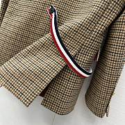 Fortok Thom Browne Gin Club Check Cheviot Tweed Sportcoat Brown  - 6