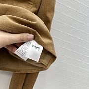 Fortok Celine cropped shirt in corduroy RAW WASH - 5