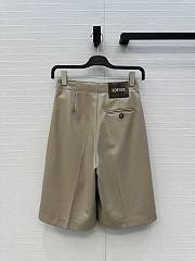 Fortok Loewe Beige Short with leather belt   - 2