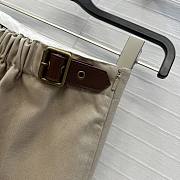Fortok Loewe Beige Pants with leather belt  - 2