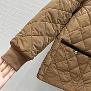 Fortok Prada quilted jacket Brown - 6