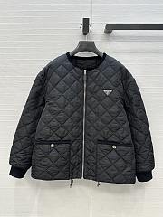 Fortok Prada quilted jacket Black - 1