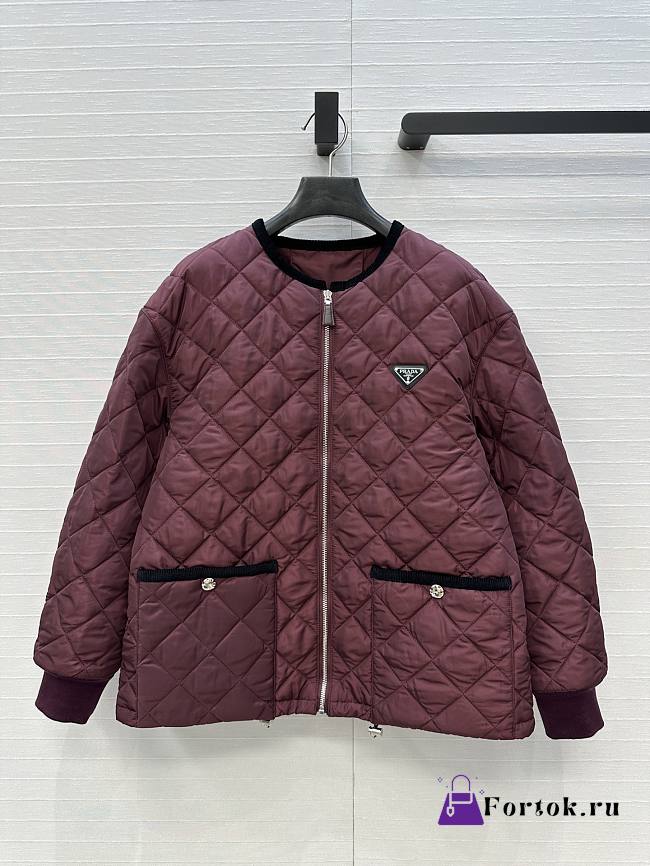 Fortok Prada quilted jacket Rouge - 1