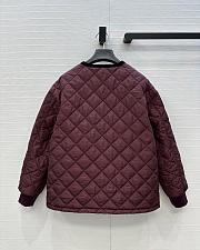 Fortok Prada quilted jacket Rouge - 5