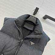 Fortok Prada padded down vest Grey - 3