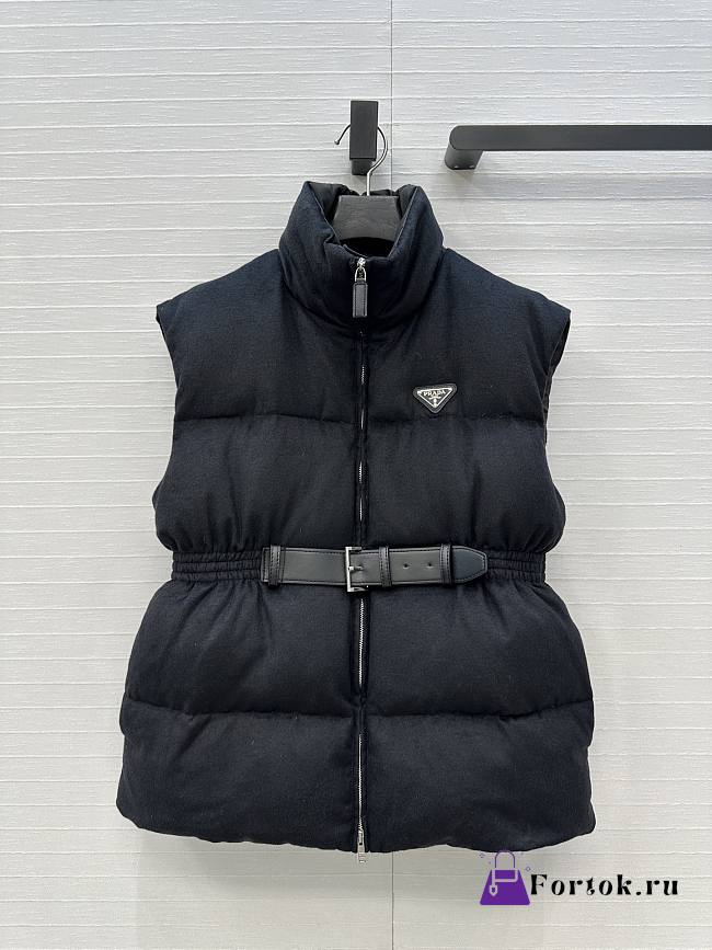 Fortok Prada padded down vest Black - 1