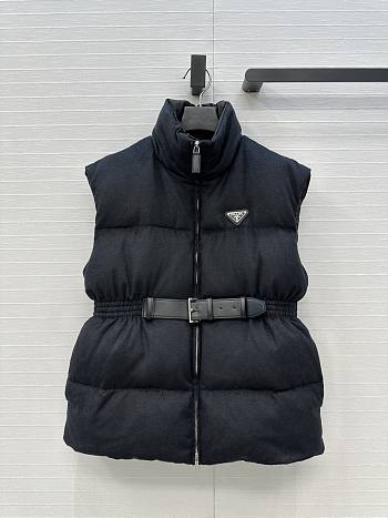 Fortok Prada padded down vest Black