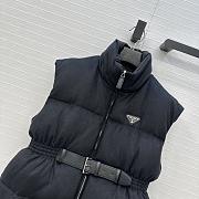 Fortok Prada padded down vest Black - 5
