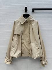 Fortok Chanel cropped trench-style jacket  - 1