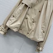 Fortok Chanel cropped trench-style jacket  - 6