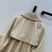 Fortok Chanel cropped trench-style jacket  - 4