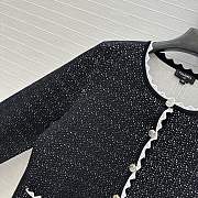 Fortok Chanel 25B cardigan Jacket Black - 3