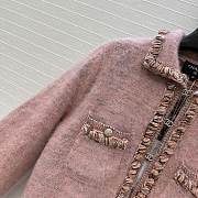 Fortok Chanel classic tweed jacket Pink - 6